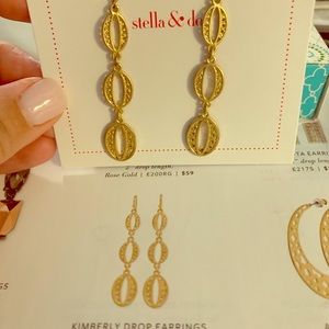 Stella & Dot Kimberly Dot Earrings RV $29